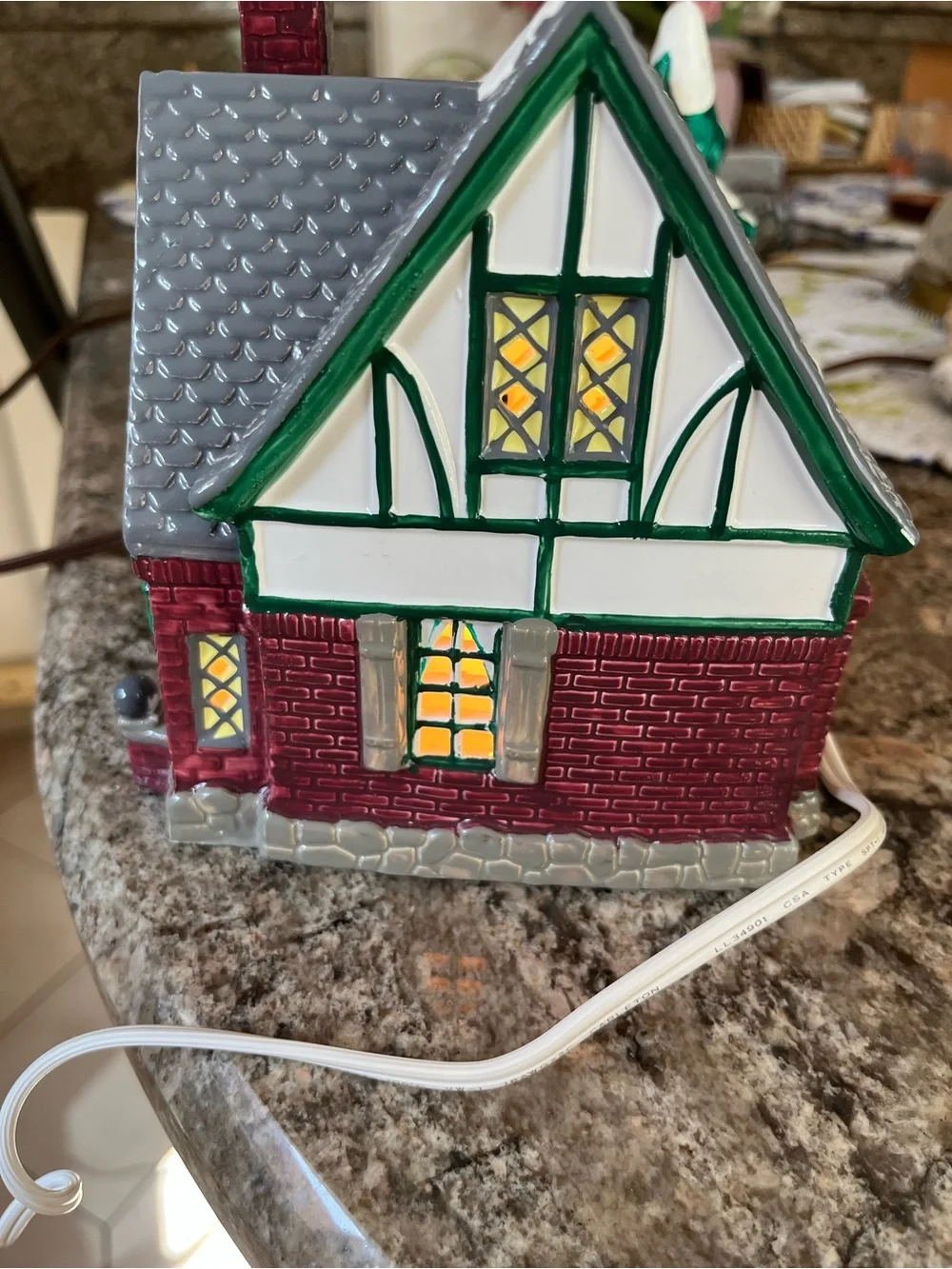 Dept 56- Oak Grove Tutor Snow Village